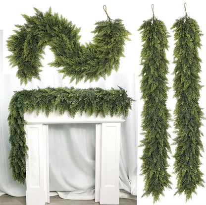 6ft Artificial Cedar Garlands