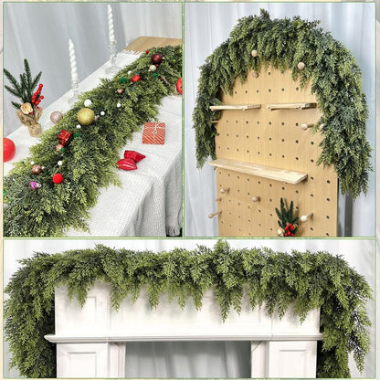 6ft Artificial Cedar Garlands