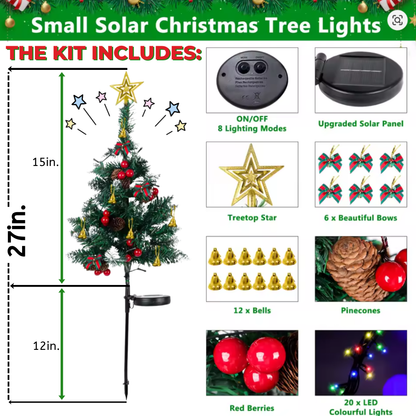 Solar Powered Christmas tree PACK