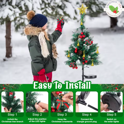 Solar Powered Christmas tree PACK